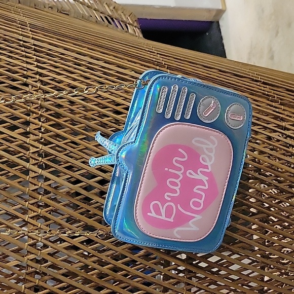 Handbags - Shiny Tv bag